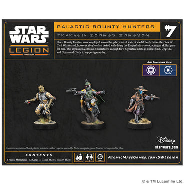 Star Wars Legion - Galactic Bounty Hunters (ONLINE ORDER ONLY)