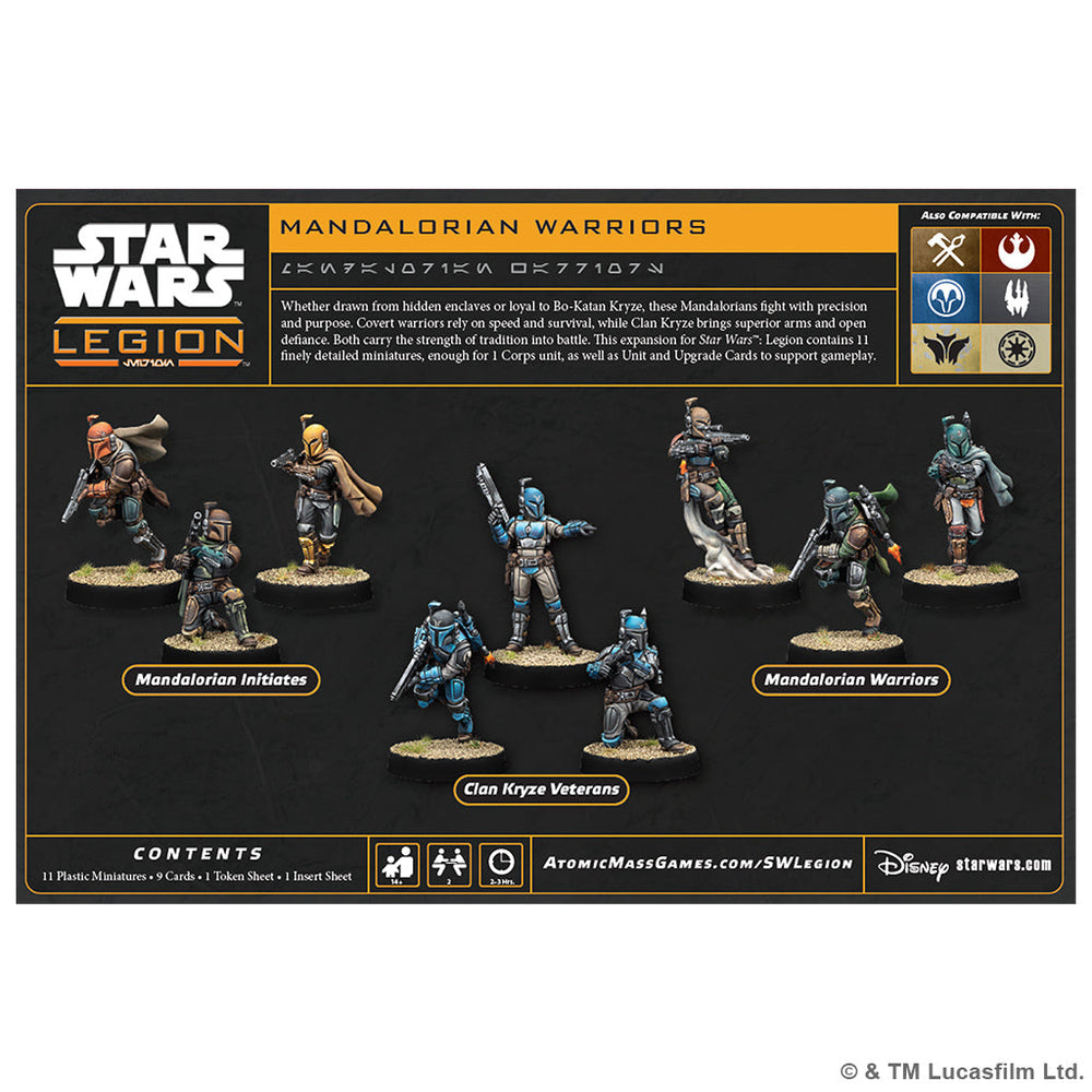 Star Wars: Legion ��� Mandalorian Warriors (ONLINE ORDER ONLY)