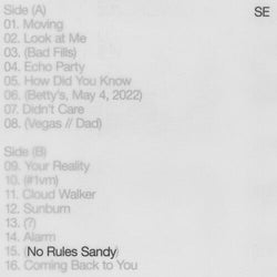 No Rules Sandy [CD] (ONLINE ORDER ONLY)