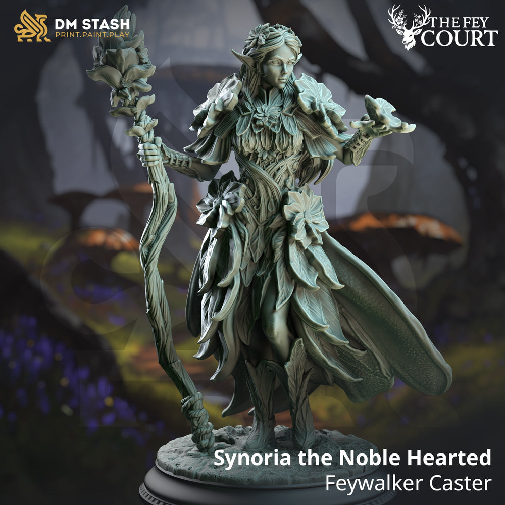 Synoria the Noble Hearted, Feywalker Caster (Female Elf Druid) (Online Order Only)