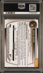 Graded 2025 Topps Bowman Jesus Made #BCP50 Chrome Prospects Rookie RC Baseball Card PSA 10 Gem Mint (ONLINE ORDER ONLY)