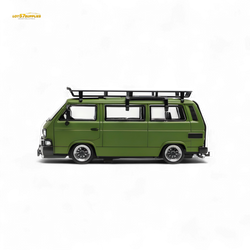 Mortal VW T3 Lowrider Military green - Accessories Included 1:64 (ONLINE ORDER ONLY)