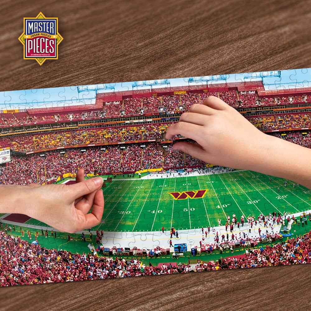 Washington Commanders - 1000 Piece Panoramic Jigsaw Puzzle