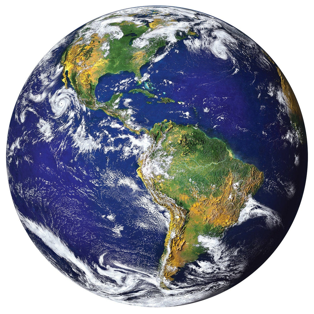 Solar System - The Earth 1000 Piece Round Jigsaw Puzzle