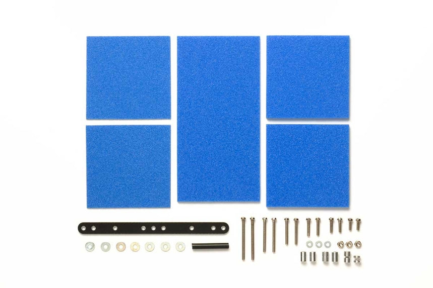 Tamiya JR Brake Sponge Set Mild 1/2/3mm Blue (ONLINE ORDER ONLY)