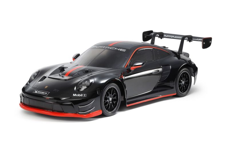 Tamiya 1/10 R/C Porsche 911 GT3 R (992) Black Painted Body TT-02 47512 (ONLINE ORDER ONLY)