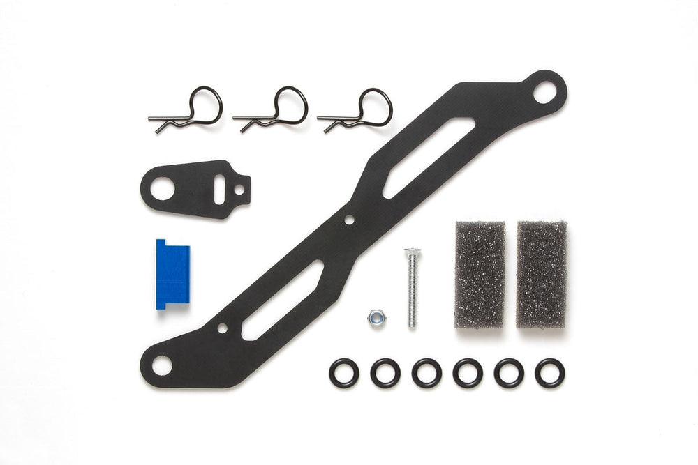 Tamiya RC Batt Plate/Transponder Stay (ONLINE ORDER ONLY)