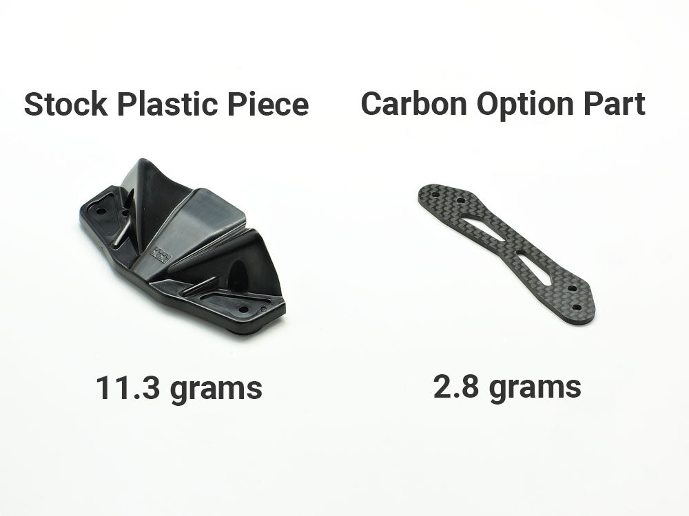 Tamiya RC TT02 Carbon Bumper Support (ONLINE ORDER ONLY)