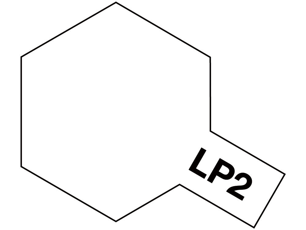 Tamiya Lacquer Paint LP-2 White 10ml Bottle (ONLINE ORDER ONLY)