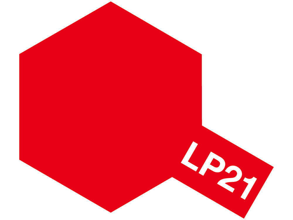 Tamiya Lacquer Paint LP-21 Italian Red 10ml Bottle (ONLINE ORDER ONLY)