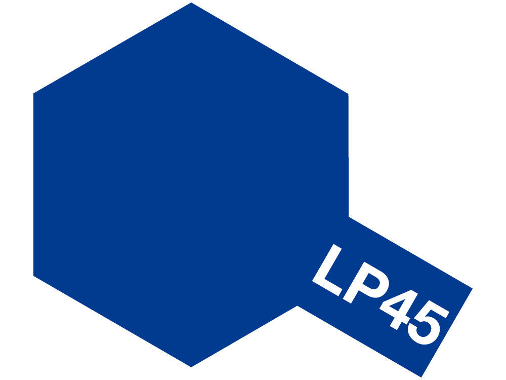 Tamiya Lacquer Paint LP-45 Racing Blue 10ml Bottle (ONLINE ORDER ONLY)