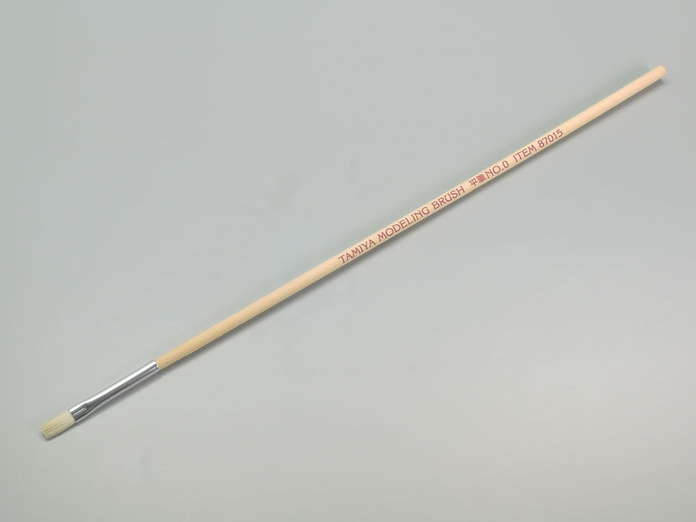 Tamiya Flat Brush No. 0 (ONLINE ORDER ONLY)