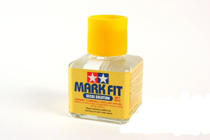 Tamiya Mark Fit Decal Solution 40ml Bottle (ONLINE ORDER ONLY)
