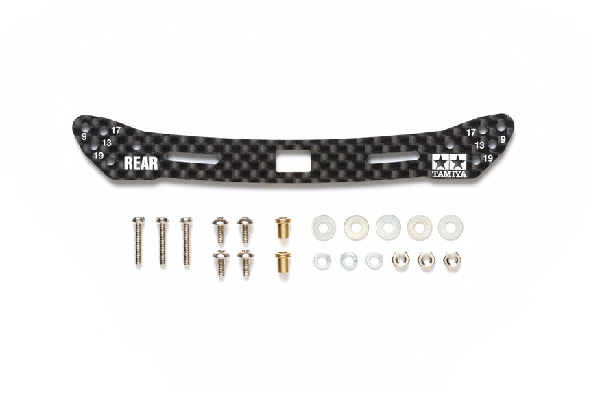 Tamiya JR Carbon Stay Wide Rear Sliding Damper 2MM (ONLINE ORDER ONLY)