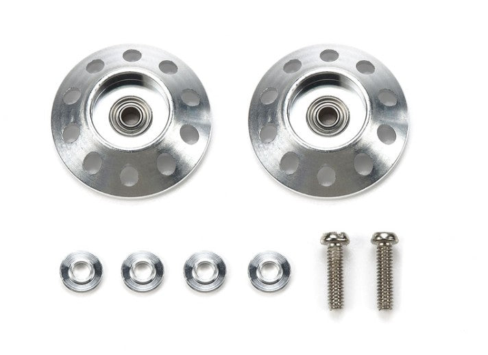 Tamiya JR HG Aluminum Ball-Race Rollers, Lightweight 19mm 95651 (ONLINE ORDER ONLY)