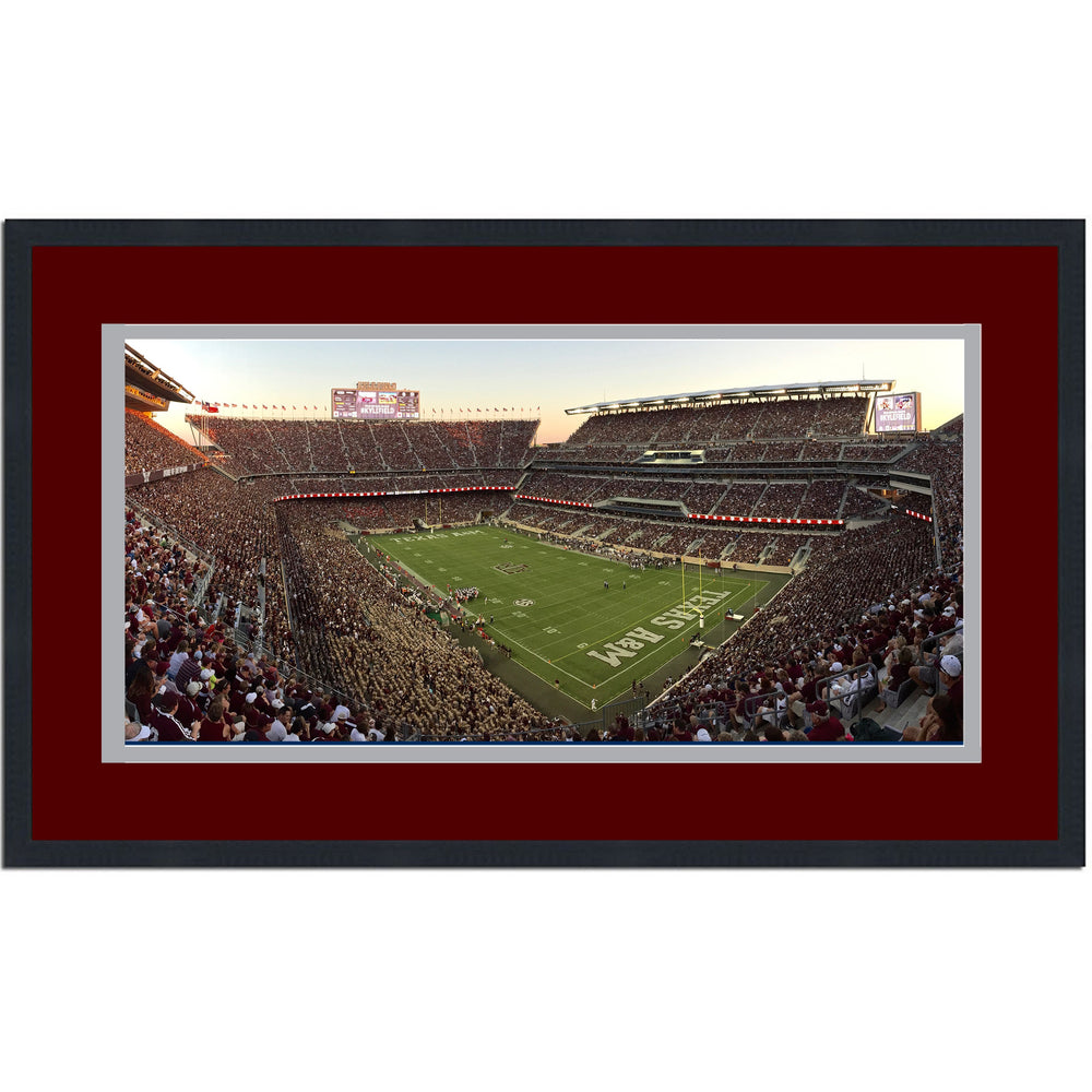 Framed Kyle Field Texas A&M Aggies 16x24 NCAA Football Photo Professionally Matted (ONLINE ORDER ONLY)