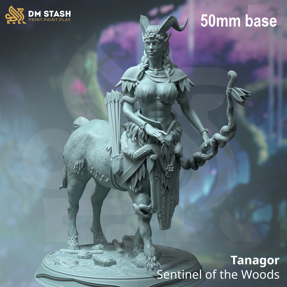 Tanagor, Sentinel of the Woods (Female Dryad Centaur) (Online Only)