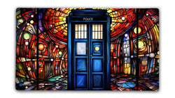 Tardis Time Travel TCG Playmat or XL Desktop (ONLINE ORDER ONLY)