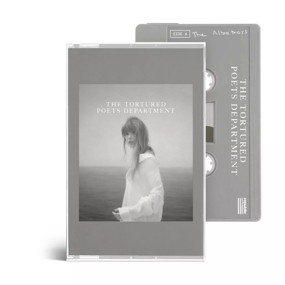 THE TORTURED POETS DEPARTMENT (THE ALBATROSS COVER) (GRAY JEWEL CASE) (CASSETTE) [Cassette] (ONLINE ORDER ONLY)