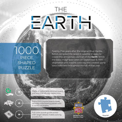 Solar System - The Earth 1000 Piece Round Jigsaw Puzzle