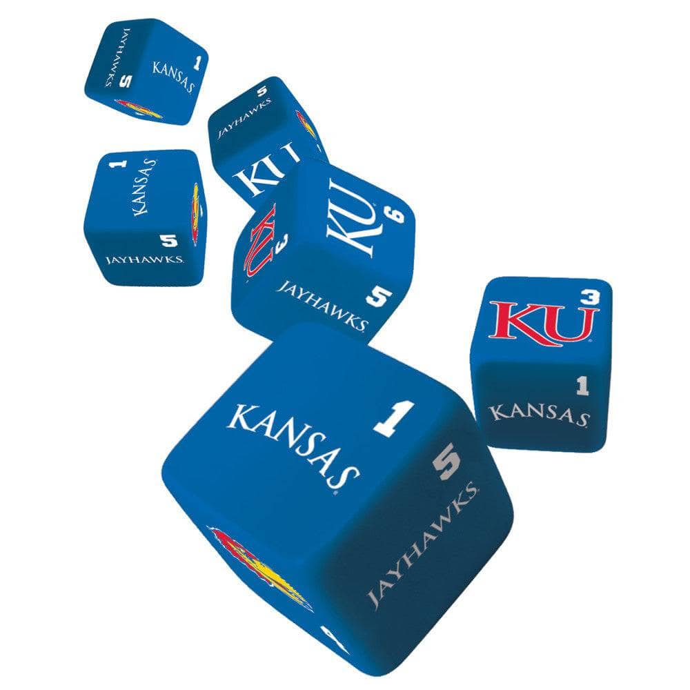 Kansas Jayhawks Dice Set - 19mm