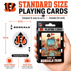 Cincinnati Bengals Fan Deck Playing Cards - 54 Card Deck