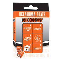 Oklahoma State Cowboys Dice Set - 19mm