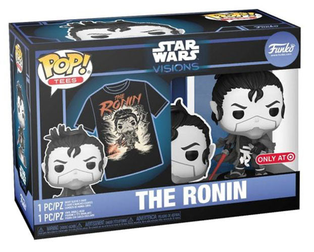 The Ronin (Star Wars Visions) & Shirt (M, Sealed) 505 - Target Exclusive (Online Order Only)