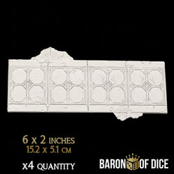 Cathedral of the Martyrs | 11e Terrain Template Set | Shipping Excluded (ONLINE ORDER ONLY)