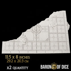 Cathedral of the Martyrs | 11e Terrain Template Set | Shipping Excluded (ONLINE ORDER ONLY)