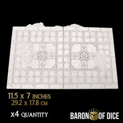 Cathedral of the Martyrs | 11e Terrain Template Set | Shipping Excluded (ONLINE ORDER ONLY)
