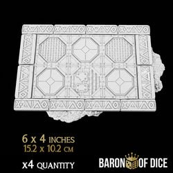Stonevault Template Set | 11e Terrain Template Set | Shipping Excluded (ONLINE ORDER ONLY)