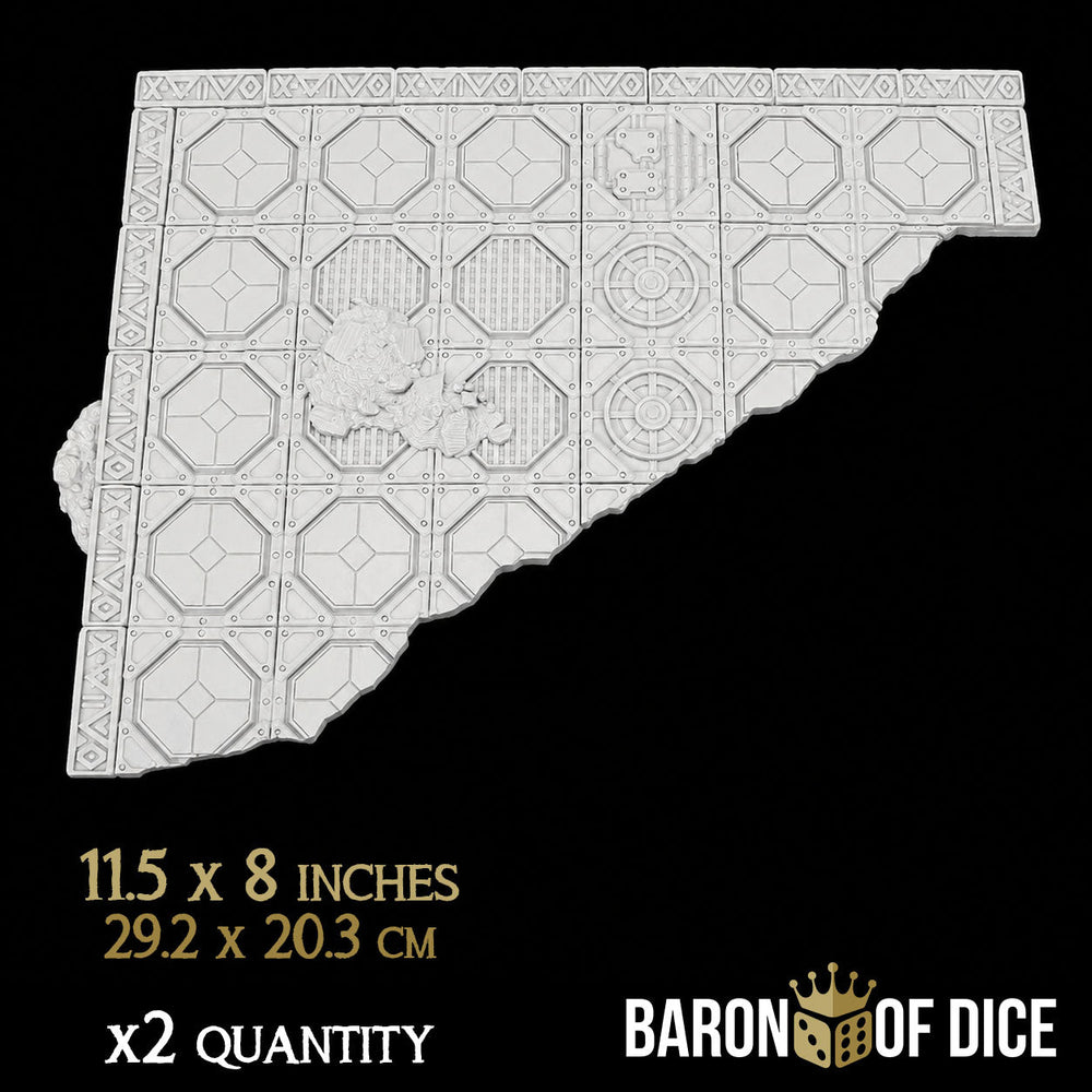 Stonevault Template Set | 11e Terrain Template Set | Shipping Excluded (ONLINE ORDER ONLY)
