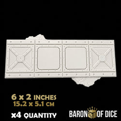 Iron Sector Template Set | 11e Terrain Template Set | Shipping Excluded (ONLINE ORDER ONLY)