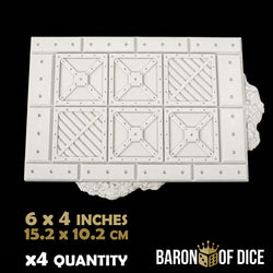 Iron Sector Template Set | 11e Terrain Template Set | Shipping Excluded (ONLINE ORDER ONLY)