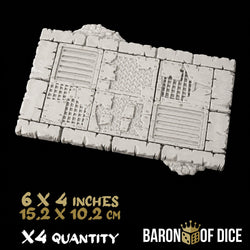 Orc Scrapyard Template Set | 11e Terrain Template Set | Shipping Excluded (ONLINE ORDER ONLY)