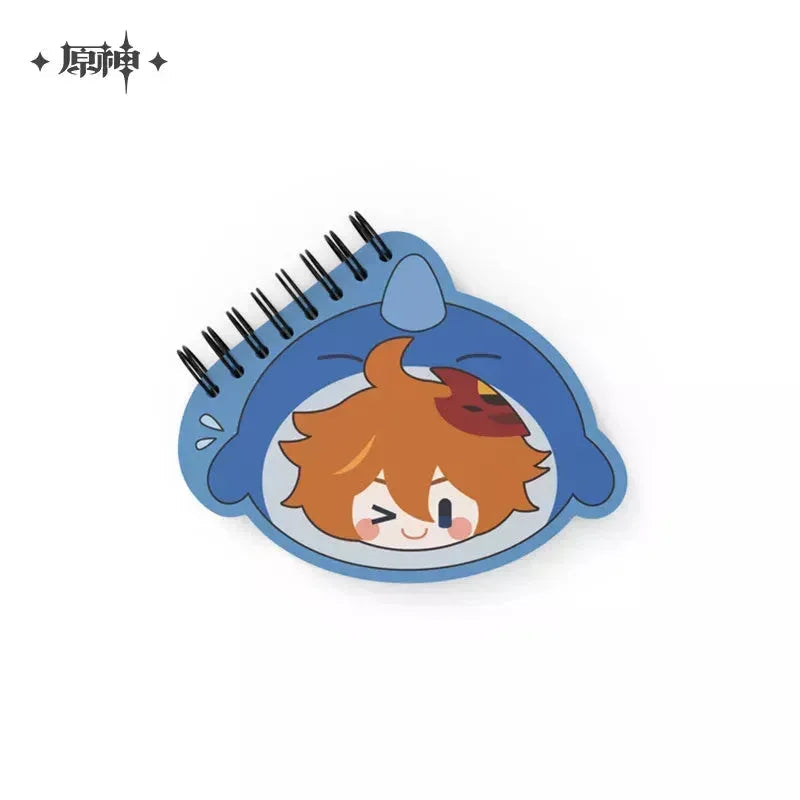 Genshin Impact Teyvat Zoo Theme Spiral Notebook