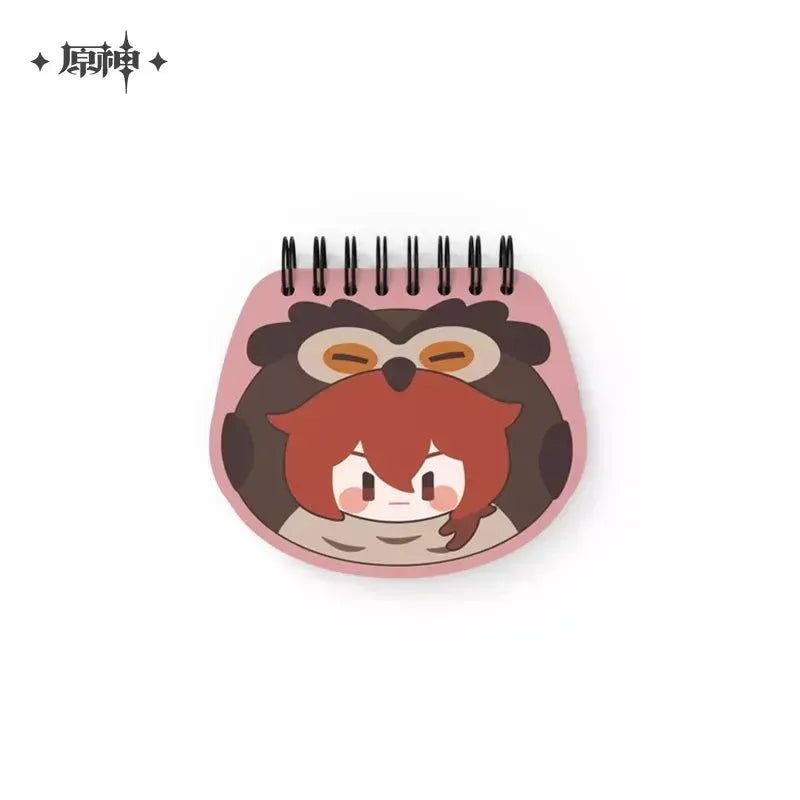 Genshin Impact Teyvat Zoo Theme Spiral Notebook