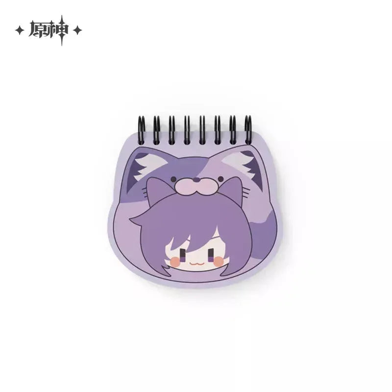 Genshin Impact Teyvat Zoo Theme Spiral Notebook