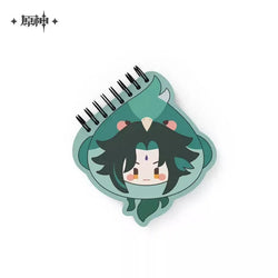 Genshin Impact Teyvat Zoo Theme Spiral Notebook