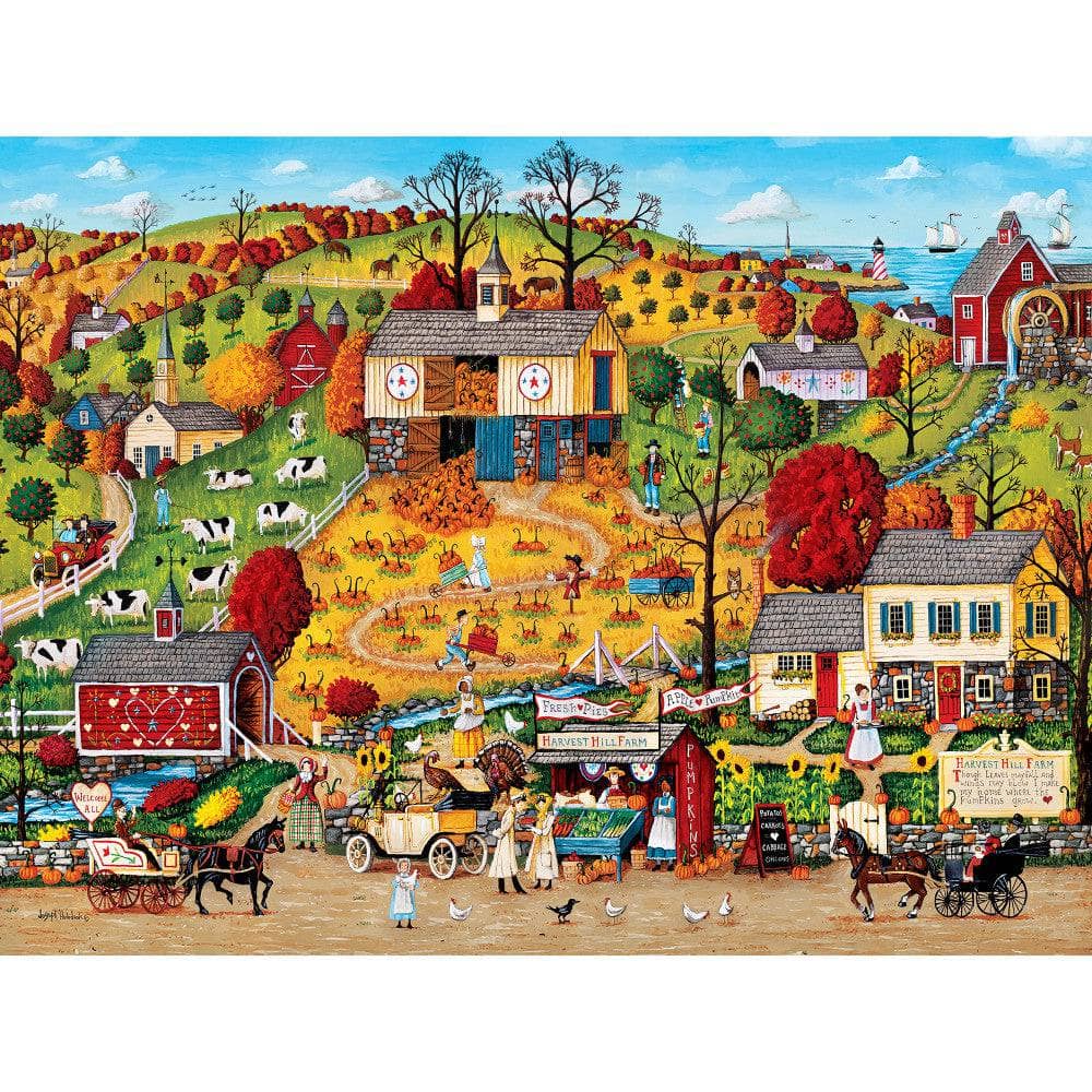 Homegrown - Harvest Hill Farm 750 Piece Jigsaw Puzzle