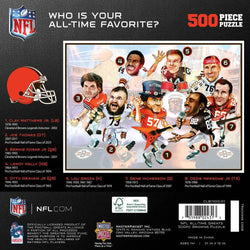 Cleveland Browns - All-Time Greats 500 Piece Jigsaw Puzzle