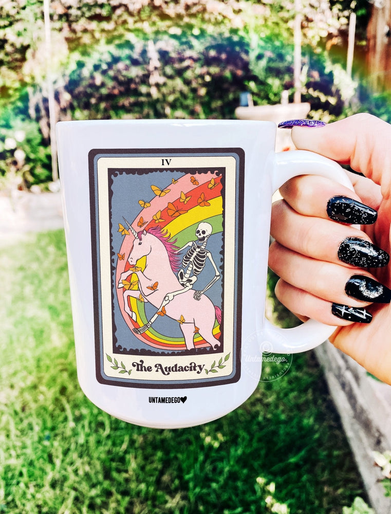 The Audacity Tarot Mug (ONLINE ORDER ONLY)