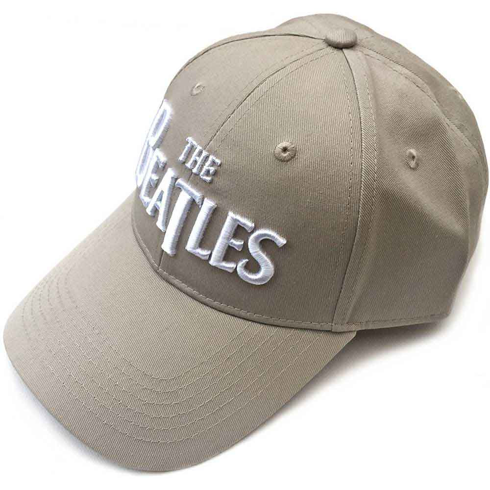 The Beatles - White Drop T Logo [Hat] (ONLINE ORDER ONLY)