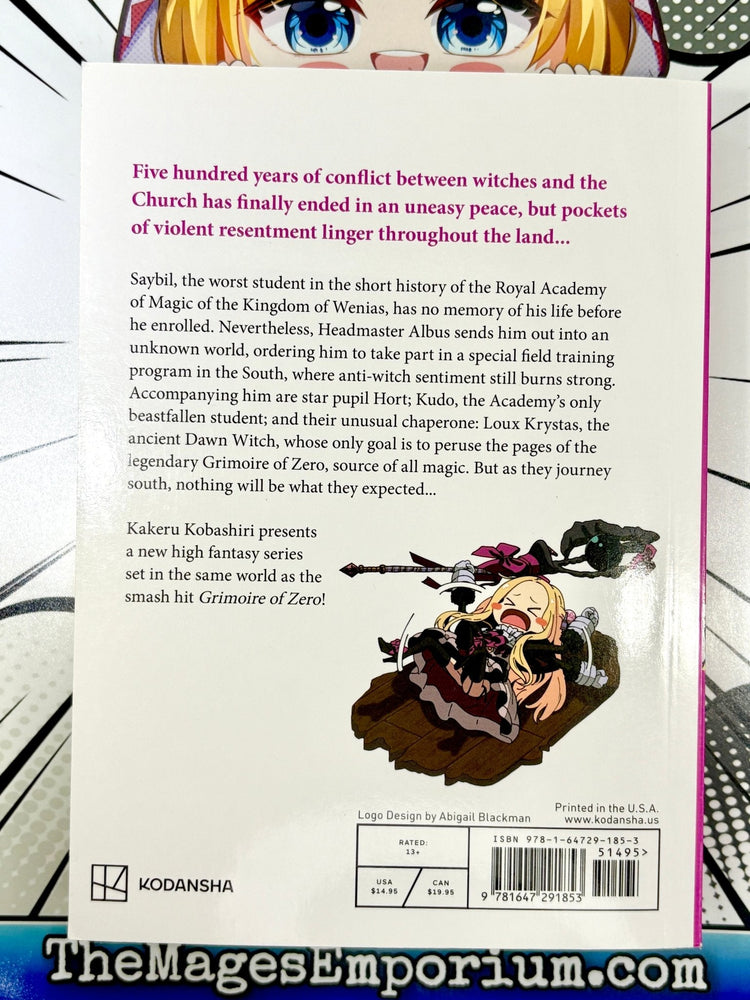 The Dawn of the Witch The Remedial Student and the Witch of the Staff Vol 1 Light Novel (Online Order Only)