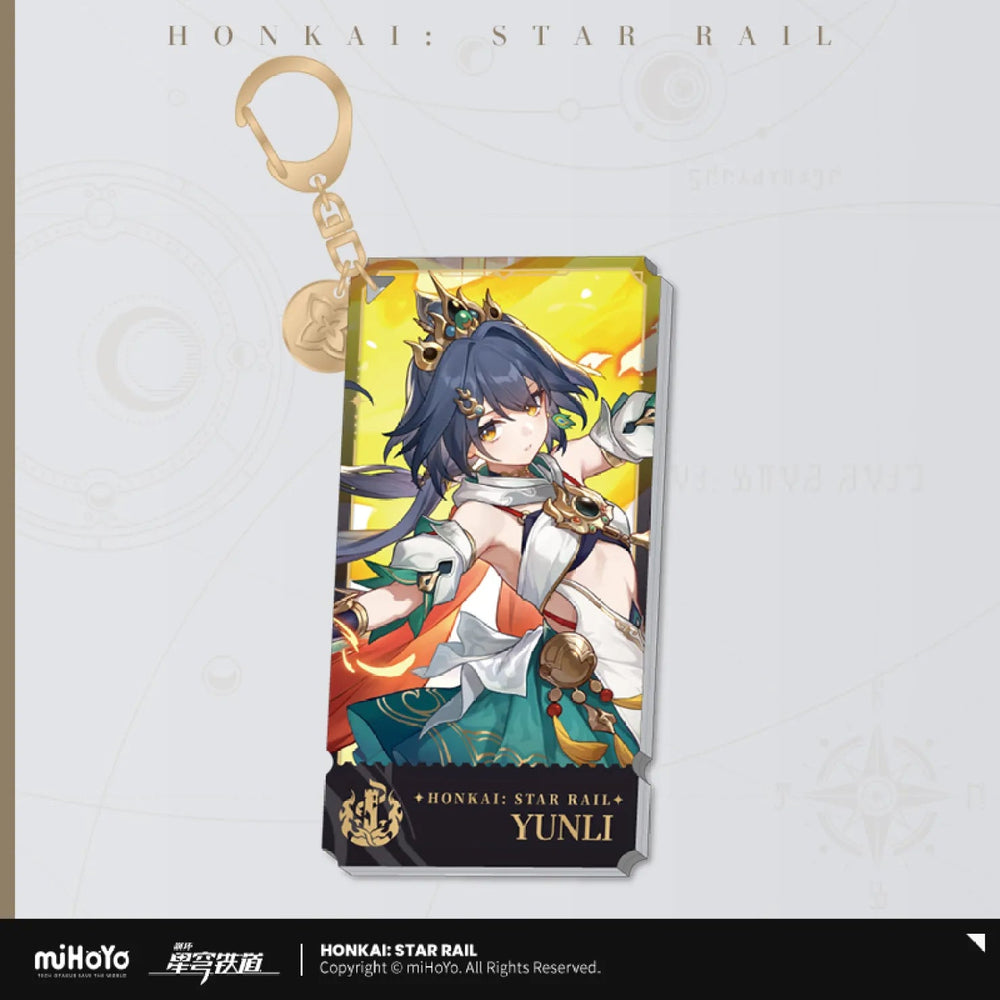 The Destruction Character Warp Artwork Acrylic Keychain (ONLINE ORDER ONLY)