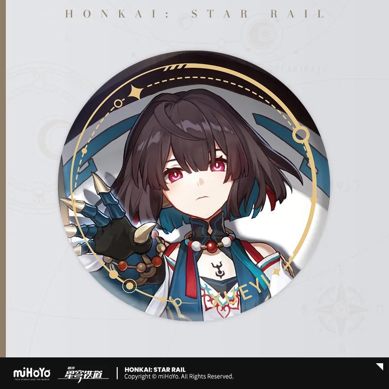 The Destruction Character Warp Artwork Tinplate Badge (ONLINE ORDER ONLY)