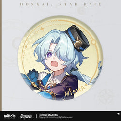 The Destruction Character Warp Artwork Tinplate Badge (ONLINE ORDER ONLY)