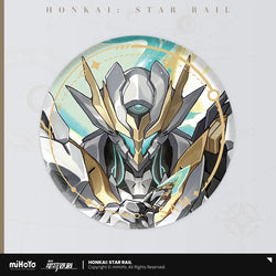 The Destruction Character Warp Artwork Tinplate Badge (ONLINE ORDER ONLY)