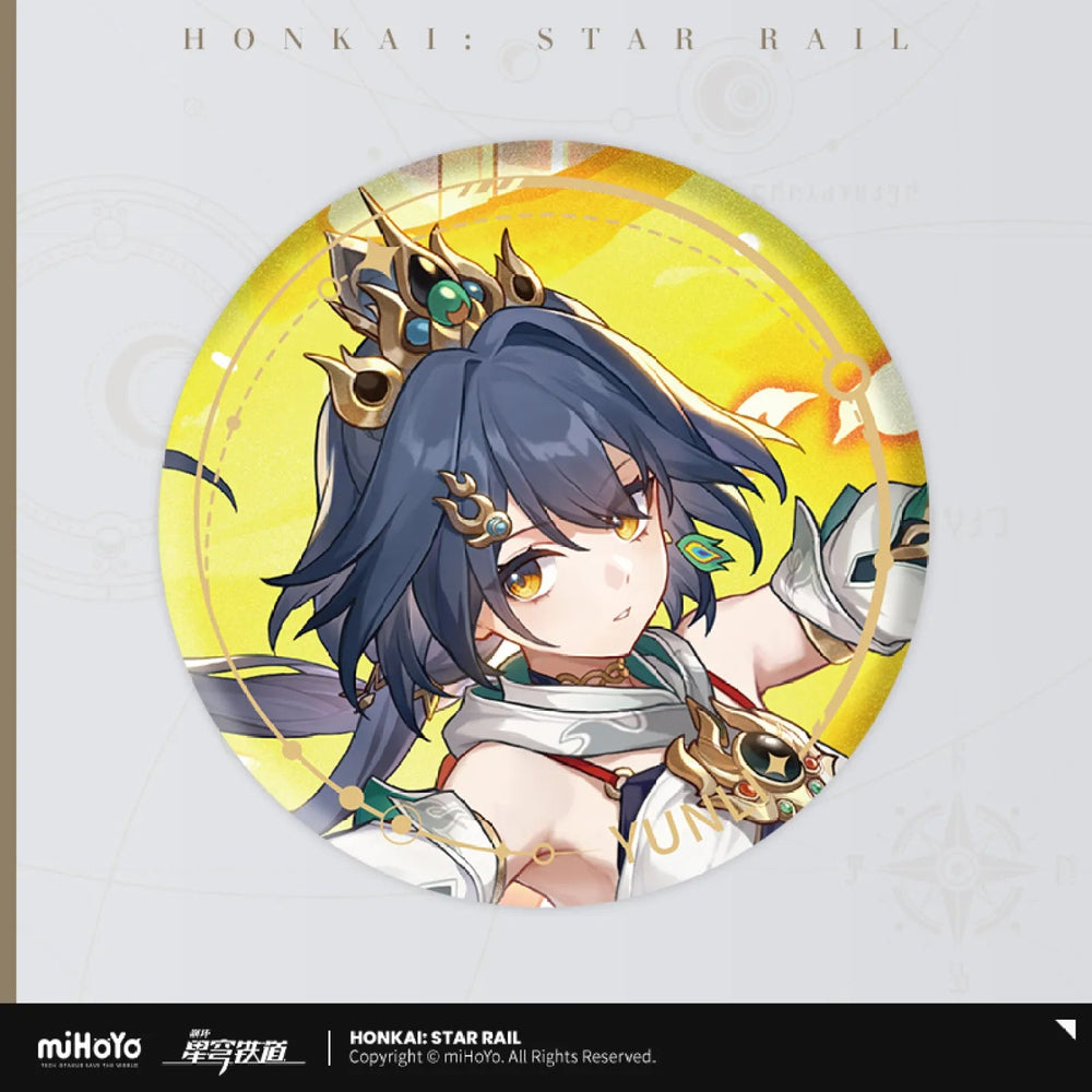 The Destruction Character Warp Artwork Tinplate Badge (ONLINE ORDER ONLY)
